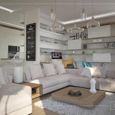 Design Software Archlinexp Livingroom View